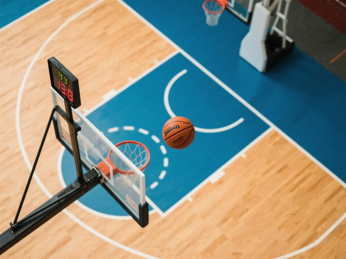 CBA比赛 赛场氛围图