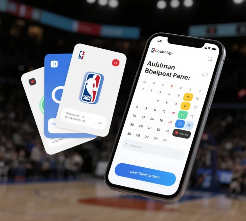 CBA App与赛程服务展示