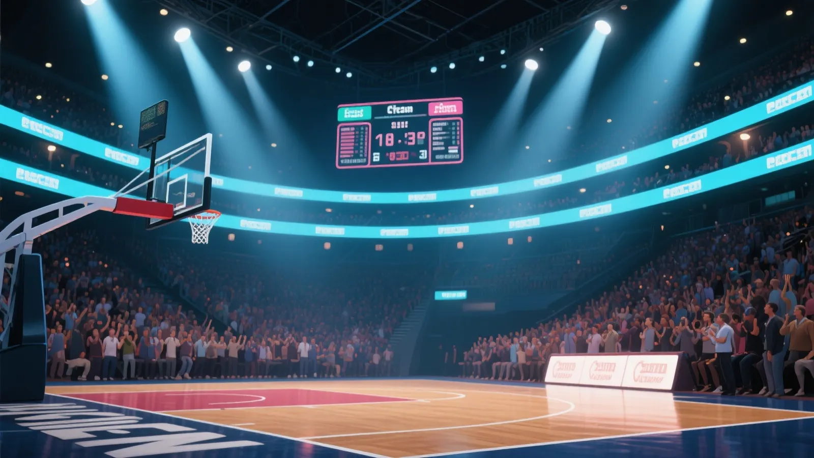 CBA比赛赛程与直播氛围图